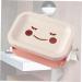 Ciieeo Kitchen Soap Holder 3 Pcs Double Layer Soap Dish Travel Soap Case Plastic Soap Case Plastic Soap Dish Draining Holder Soap Wall-mounted Preservation Box Pp Pink - Buy Online on GoSupps.com