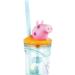 Peppa Pig Drinking Cup with Straw & 3D Figure - 360ml BPA-Free Kids' Cup for Boys & Girls - Buy Online on GoSupps.com