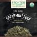 Buy Frontier Co-op Organic Spearmint Leaf 1.48 oz | Aromatic & Flavorful Herbal Tea - Buy Online on GoSupps.com