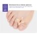 Gel Toe Separators for Bunion Correction | Overlapping Toe Corrector Pads with 2 Loops | B One Size - Buy Online on GoSupps.com