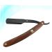 Magiclulu 2-in-1 Men's Razor Set - Premium Hairdresser Razor & Wood Handle Shaver for Precision Grooming - Buy Online on GoSupps.com