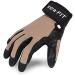 Intra-FIT Cadet Climbing Gloves Rope Gloves,Perfect for Rappelling,Rescue,Rock/Tree/Wall/Mountain Climbing,Adventure,Outdoor Sports,Soft,Comfortable,Improved Dexterity,Durable Cadet Large