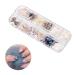 FRCOLOR Storage Box sequin outfit kit de manicura sequin suit nail nail decoration nail Jewelry kit nail nail Accessories manicure semicircle shell Storage Boxes