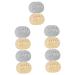 Mobestech 10 Pairs Tabi Socks with Forefoot Pad Loose Shoes Pads Sweat Absorbing Half Socks Heel Cushion Pads Foot Cushion Pads Women Toe Socks Cast High Heels Sponge Mat Outdoor Women's