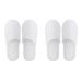 Comioke Hotelslipper disposable shoes guest shoes set 2 pairs of terry lipers slippers men and women's slippers - universal size one -way slippers wedding