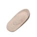 FRCOLOR 1 Pair Gel Pads Heel Pads Heel Support Warm Heel Cushions High Heel Pad Khaki S
