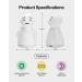 Mindfulness Meditation Set of 2 | Stress Relief Tool - Breathing Night Light for Anxiety & ADHD | Relaxation for Adults & Kids - Buy Online on GoSupps.com