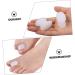 8pcs Hallux Valgus Separator Thumb Splint Nail Protector Set - Silicone Cushion for Big Toe, Hammer Toe, Bunion Relief - Foot Yoga Brace for Night Support - Buy Online on GoSupps.com