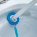 Toilet Wand Kit Powerful Cleaning System Environmentally Friendly Disposable Sponge Heads (Sky-blue) - Buy Online on GoSupps.com