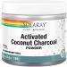 Solaray Coconut Shell Activated Vegetable Charcoal 150g Vegan - Buy Online on GoSupps.com