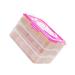 Angoily 3 Food Boxes Deviled Egg Containers Fridge Egg Storage Organizer Egg Tray Pink Egg Carton Portable Pink medium