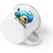 Kids Adventure Mug White Enamel Oisillon - 354 ml Perfect for Hot and Cold Drinks Robust and Fun - Buy Online on GoSupps.com