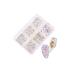 1 Box Crystal Nail Art Rhinestone Gold Silver Clear All Colour Flat Base Mixed Shape DIY Coyicoli 1000 Pieces Flat Back Rhinestones