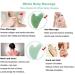 Ditind Jade Gua Sha Facial Tool for Face Massage and Acupuncture Therapy - Buy Online on GoSupps.com