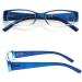 5 Pack Spring Hinge Rectangular Reading Glasses 2.5x - Fashion Quality Readers for Men and Women - Buy Online on GoSupps.com