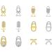 BEALIFE Unique Electroplated Copper Ring For Fashion-forward Women Nail Rings Are Made Of Electroplated Copper Rings For Women 02silveryKY1734 - Buy Online on GoSupps.com