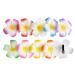 Hawaii flowers hair clip hair clip plumeria 10 pieces hibiscus flower hairpise multicolor foam hairpise for girls women beach party wedding decoration