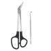 Long Handled Toenail Clippers Toenail Scissors Long Handled Ergonomic Unique Design Toenail Scissors Long Toenail Clippers for Seniors Toenail Clippers with Nail Picker for Adults
