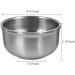 Grutti 3-Layer Stainless Steel Shaving Bowl - High-Quality Foam Whipper | Universal Shaving Soap Compatible | 12.5cm (4.92in) | International Shipping - Buy Online on GoSupps.com