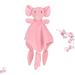 Imikeya Small Dog Blanket & Baby Plush Toy | Soothing Plush Blanket for Puppies & Babies - Buy Online on GoSupps.com