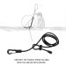MOOCY Kayak Paddle Leash - Adjustable Safety Rod for Kayaking, Canoeing, SUP Boarding - 2 Pack - Buy Online on GoSupps.com