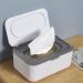 Wipes Dispenser Dustproof Wet Tissue Box Baby Wipe Holder Large Capacity Wipes/Tissue Case with Moisture Seal Secure Lid Keeps Wipes Fresh for Home Office (Gray) - Buy Online on GoSupps.com