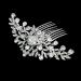 Uonlytech Bride Wedding Hair Comb Crystal Wedding Hair Side Comb Rhinestone Bridal Hair Comb Wedding Hair Pieces for Brides Women Girls(Silver) - Buy Online on GoSupps.com