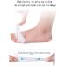 Buy Cazaru Thumb Valgus Correction & Varus Split Toe Separator | Silicone Gel Foot Care Tools for Pain Relief - International Shipping Available - Buy Online on GoSupps.com