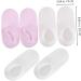 HONMEET 3 Pairs Silicone Socks Moisturizing Socks Sheer Socks Moisturizing Use Foot Covers Foot Care Tool Pedicure Socks Pedicure Feet Cover Silicone Foot Covers Pedicure Covers - Buy Online on GoSupps.com