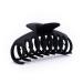 Kitsch Recycled Plastic Large Claw Clip - Oversized Matte Hair Clips for Women | Large Hair Claw Clips & Jaw Clips| Big Claw Clips for Thick Hair | Claw Hair Clips for Girls (Black) 1 Piece Oversized Black