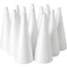 12-Pack Foam Tree Cones for DIY Arts and Crafts - Handmade Gnomes, Holiday Decor, Classroom Activities | Bulk Pack (White, 2.87x7.25 in) - Buy Online on GoSupps.com