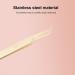Premium Stainless Steel Eyelash Extension Tweezers Multifunctional Precise Design & Gold Feather Clip for Salons | International Shipping - Buy Online on GoSupps.com