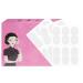 Cosmetic Ear Corrector | Protruding Ear Solution | Water Resistant Ear Patches Ear Stickers for Big Ears No Sur-Gery Invisible Ear Tape Better for Photo Shooting 4 Sizes Patches E07-18 Psc