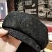 Danse Jupe Women's Black Newsboy Cap for Fall/Winter - Stylish and Functional Artist Hat - Buy Online on GoSupps.com