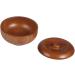 Fomiyes Wooden Shaver Bowl Set - 2 Pcs Razor Shell with Lid for Men's Shaving Cream | Bamboo Shave Cup for Premium Grooming - Buy Online on GoSupps.com