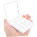 DIY Eyeshadow Palette Empty Box 9-Grid Eyeshadow Replacement Pan Highlighter Contour Concealer Palette Portable Makeup Organizer for Party and Daily Use - Buy Online on GoSupps.com