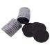 Perfeclan 60pcs replacement grinding paper slices pad cornea removal foot care pedicure footfish tools accessories for electrical foot file - 80 rough