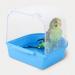 Balacoo Caged Bird Bath Bird Cage Parrot Supplies Bathing Tub for Small Brids Canary Budgerigar Cockatiel Lovebird - Buy Online on GoSupps.com