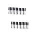 Beavorty 12 Pcs Empty Tube Eyelash Brush Tubes Mascara Tube Wand Eyelash Empty Eyelashes Bottle Black 1 g (Pack of 1) Blackx2pcs