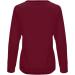 Women Christmas Sweatshirt 2022 | Fall Xmas Print Long Sleeve Pullover | Casual Tee Shirt Dress | Wine M - Buy Online on GoSupps.com