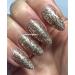 Bluesky Gel Nail Polish BELLE OF THE BAUBLE Christmas Multi Coloured Silver Glitter and Gold GLITTER Nail UV LED Soak Off - Buy Online on GoSupps.com