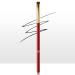 ENERGY Mini Flat Eyeliner Brush Flat Definer Brush Small Thin Firm Liner Makeup Brush,Precision Lining Waterline, Blending Eye Lash Line SmudgeTool Applicator for Gel Cake Cream Liquid Powder L112