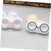 Shop Lurrose 15-Piece Lens Container Set - Travel-Safe Transparent Lens Organizer & Cute Accessories for Contacts - Ideal for International Shipping - Buy Online on GoSupps.com