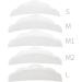 20 Pieces Silicone Eyelash Perming Curler Perm Pad Reusable Eyelash Perm Silicone Pads 5 Sizes Lash Lift Rods Makeup Beauty Tool for Different Length Eyelashes (Pink & White) - Buy Online on GoSupps.com