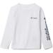 Columbia Boys' Long Sleeve Tee - White/Collegiate Navy, Size Large - Buy Online on GoSupps.com