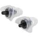 27dB Anti Noise Earplugs for Concerts & Festivals - Premium Hearing Protection with Gel & Filter Technology (Black - Buy Online on GoSupps.com