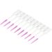 Interdental Toothbrush 200 Pack - Disposable Soft Silicone Dental Floss Picks for Oral Care - Purple - Buy Online on GoSupps.com