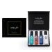 UPS.ILON Luxury Man Perfume Gift Set 4 x 20 ml for Men with Shooting Star Wild Blue Golden Sand and Star Perfume | Long Lasting EDP Fragrance Scent - Buy Online on GoSupps.com