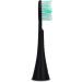 Happybrush Sustainable Electric Toothbrush Brush Heads Eco VIBE 3 - Black/Mint | 3x3 Pack | Eco-Friendly Oral Care - Buy Online on GoSupps.com