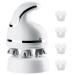 Electric scalp massager hand-held 8-head massage device 84 sections stimulates hair growth and relieves head fatigue